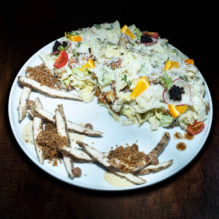 Chicken caesa salad
