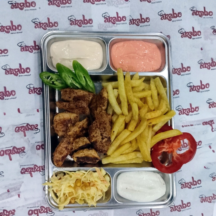 Western shish meal