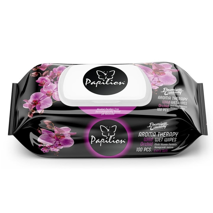 PAPİLİON ISLAK MENDİL AROMATHERAPY ADET 100