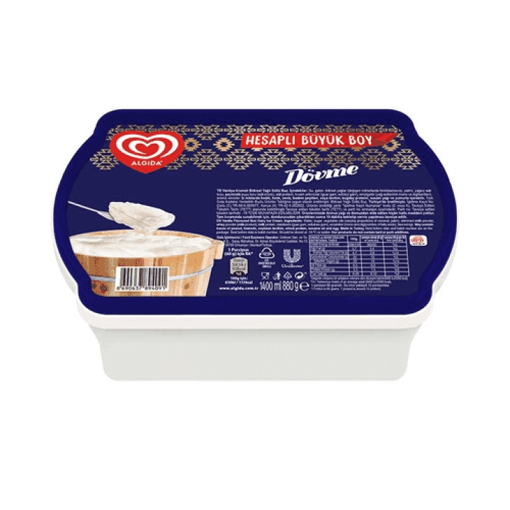 ALGİDA DÖVME SADE 1400 ml