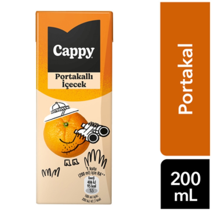 CAPPY PORTAKALLI 200 ml