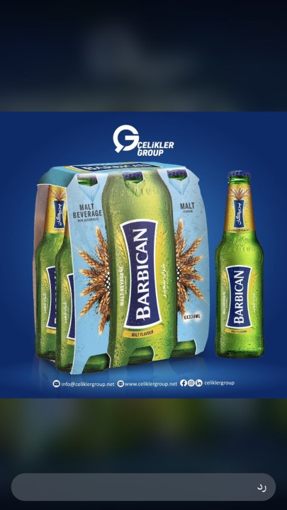 BARBICAN MALT IÇECEĞI ALKOLSÜZ  330 ml ADET 6