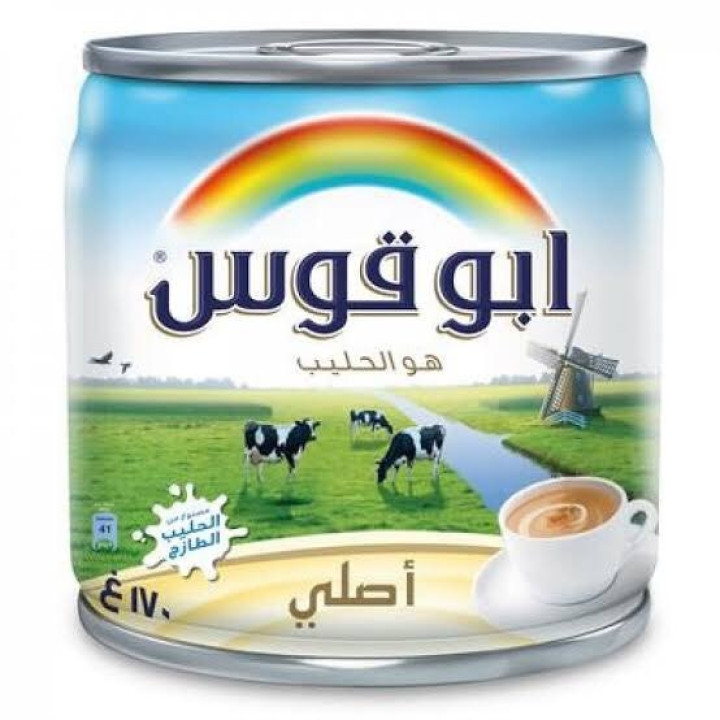 أبو قوس حليب مبخر 170 غرام