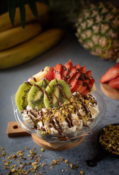 nutellalı meyve salatası