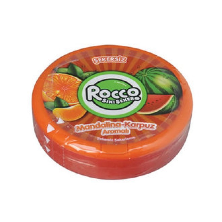 ROCCO SIKI ŞEKER MANDALİNA VE KARPUZ AROMALI 12 G