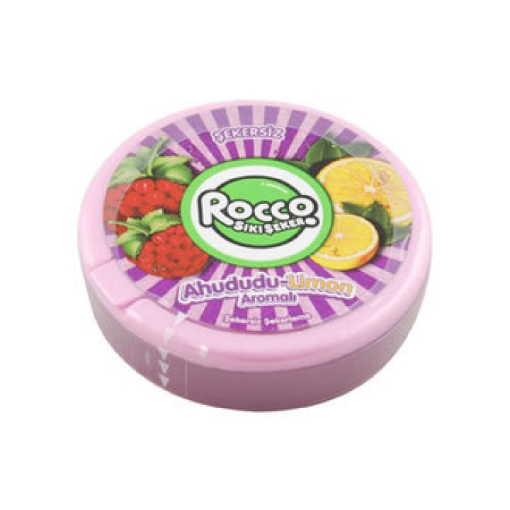 ROCCO SIKI ŞEKER AHUDUDU VE LİMON AROMALI 12 G