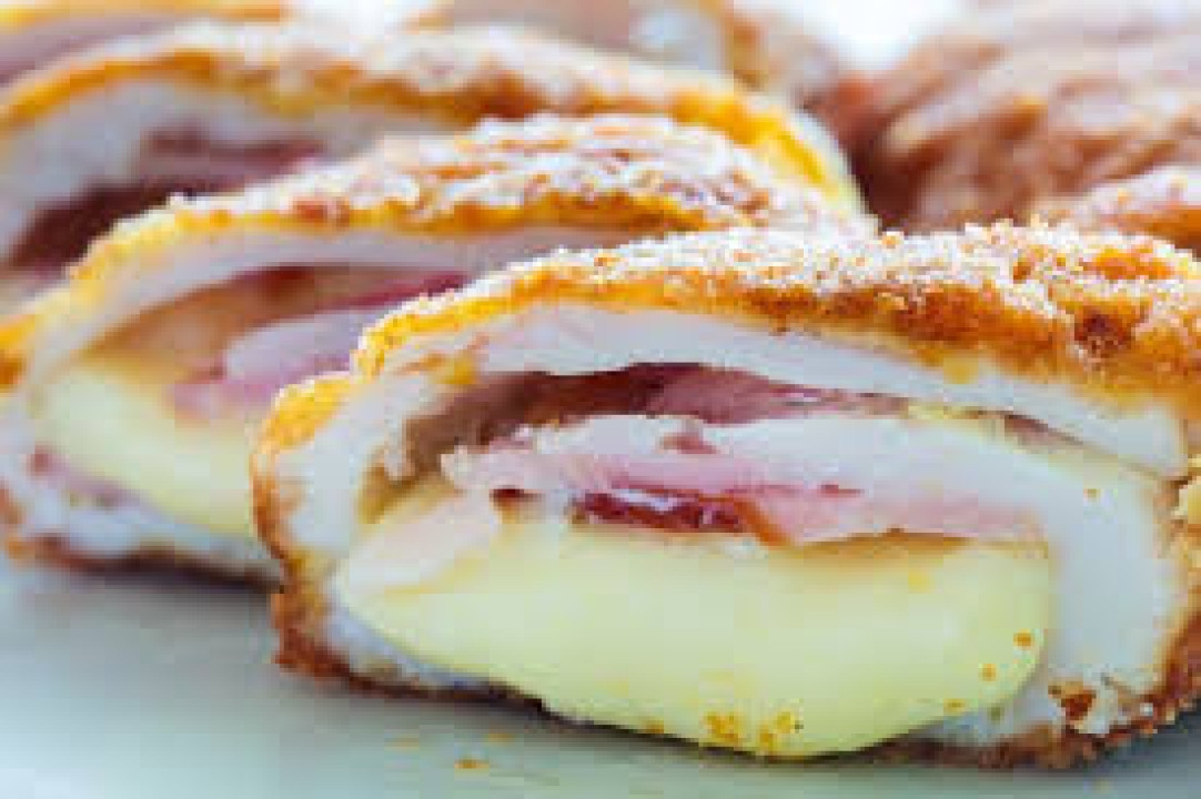 Escalope stuffed