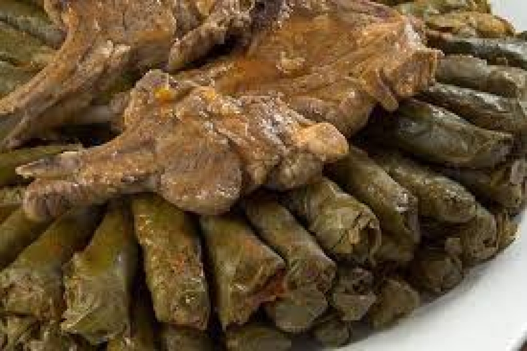 Yaprak with meat