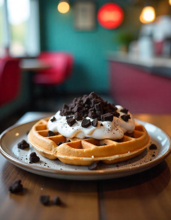 Oreo waffle