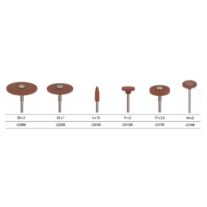 NAIS Diamond Polishers For Lithium Disilicate (Smoothing & Polishing)