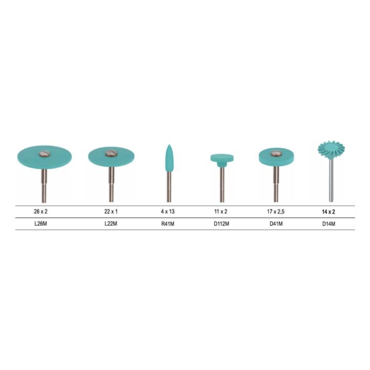 NAIS Diamond Polishers For Zirconia (Smoothing & Polishing)