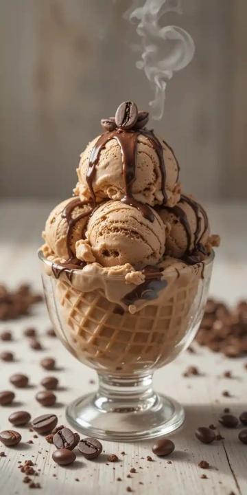 آيس كريم نسكافيه