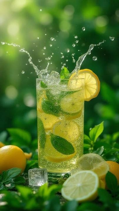 موهيتو نعناع وليمون