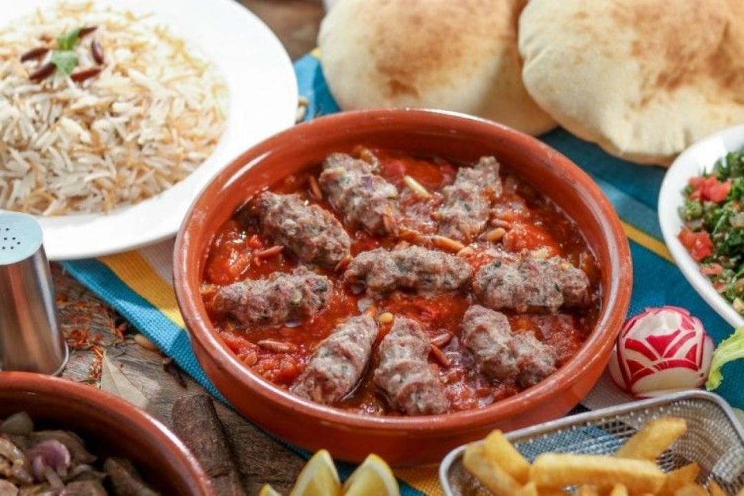 كباب هندي مع رز