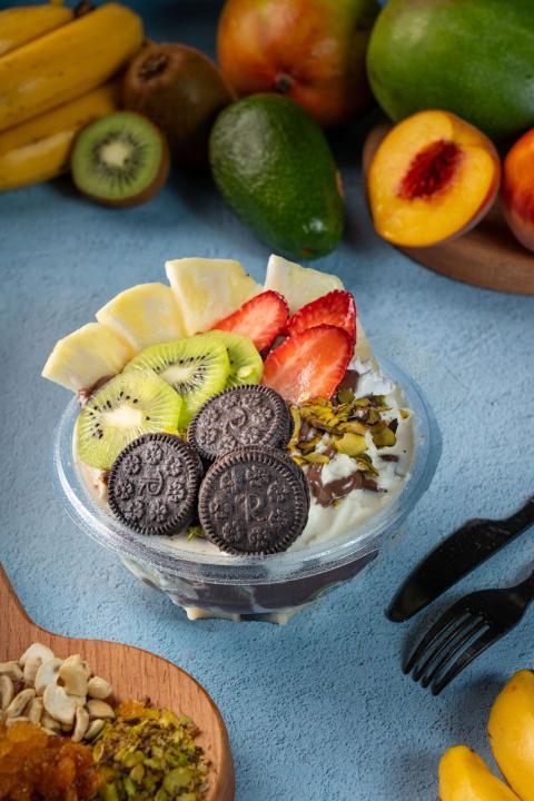 سلطة فواكه أوريو