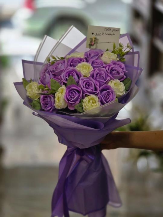 بوكيه ورد صناعي 13