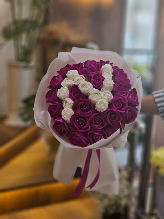 بوكيه ورد صناعي 20