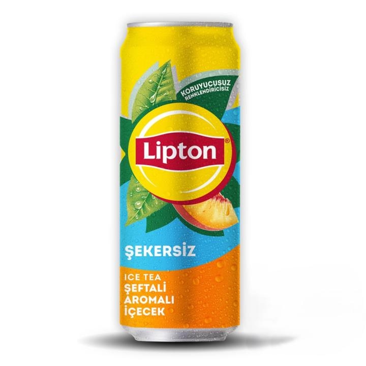 LİPTON ICE TEA ŞEFTALİ ŞEKERSİZ 330 ml