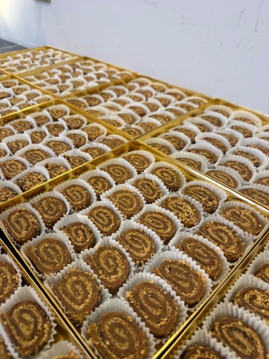 24 adet Tahin ve Susamlı Hurma Rulosu