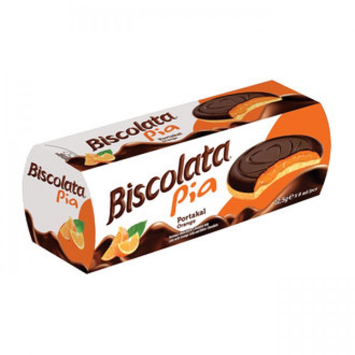 BİSCOLATA PİA PORTAKAL 100 G ADET 8