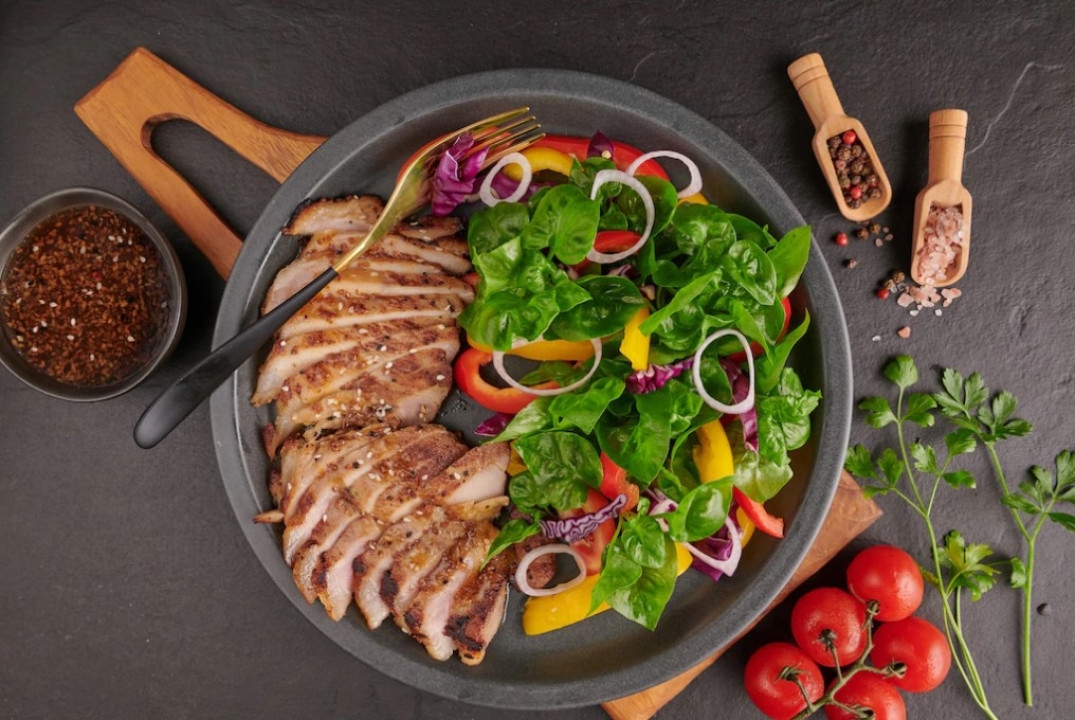 steak salad