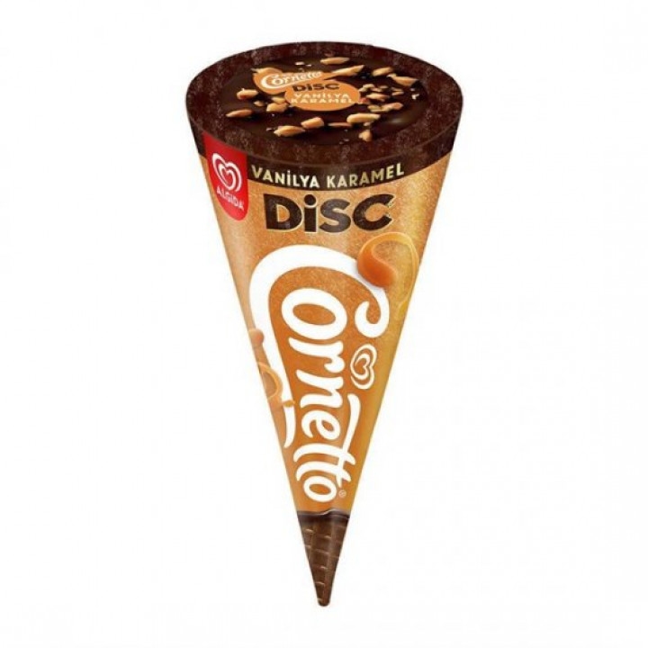 ALGİDA CORNETTO DİSC VANİLYA KARAMEL 130 ml