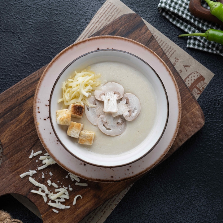 شوربة كريم فطر
