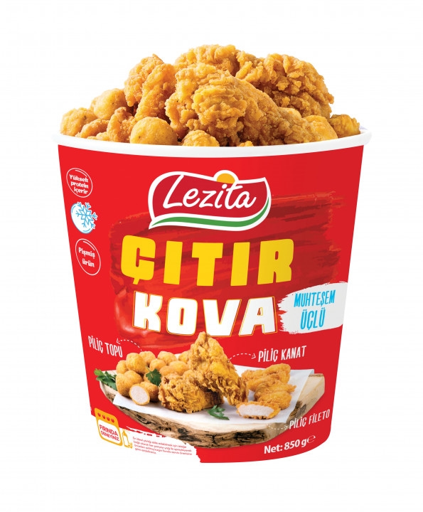 LEZİTA ÇITIR KOVA MUHTEŞEM ÜÇLÜ 850 G