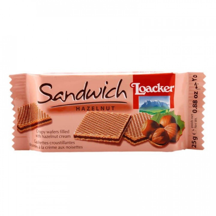 LOACKER HAZELNUT 25 G