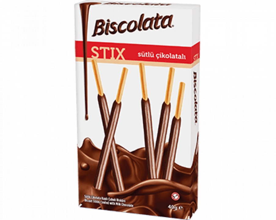 BİSCOLATA STIX SÜTLÜ ÇİKOLATALI 40 G