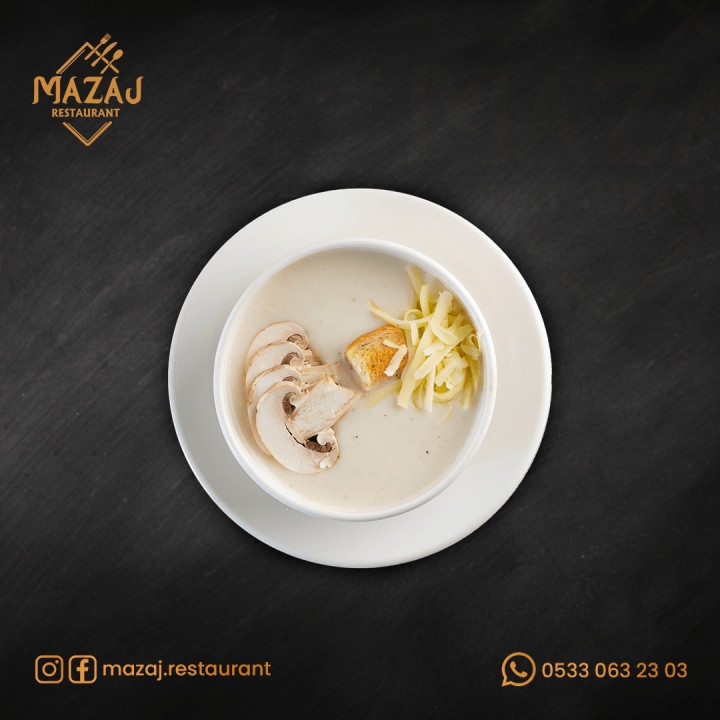 Creamy mushroom soup