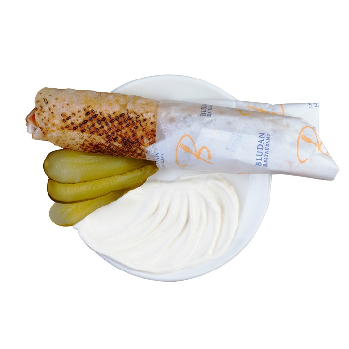 Double Chicken Shawarma wrap