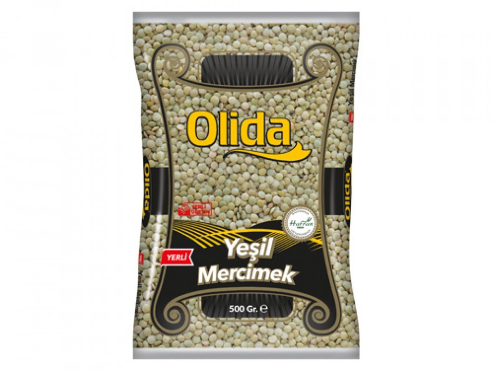 OLİDA YEŞİL MERCİMEK 1000 G