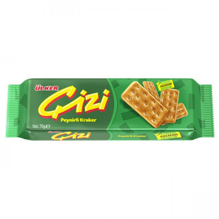 ÜLKER ÇİZİ PEYNİRLİ KRAKER 70 G