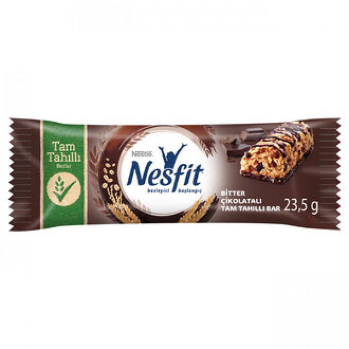 NESFİT BİTTER ÇİKOLATALI TAHILLI BAR 23,5 G