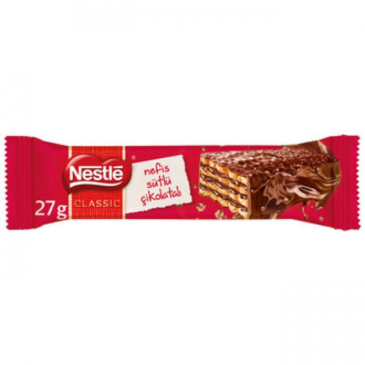 NESTLE SÜTLÜ ÇİKOLATALI GOFRET 27 G