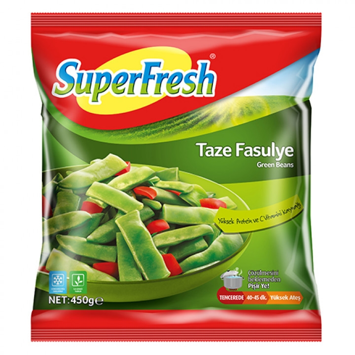 SUPER FRESH TAZA FASULYE 450 G