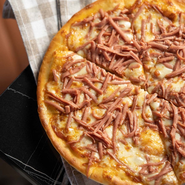 Salamlı Pizza - Orta Boy