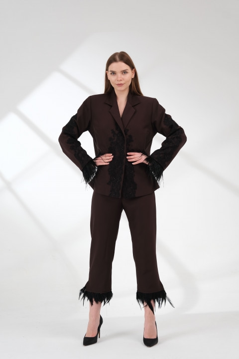 CHOLCOLATE BROWN PANTS