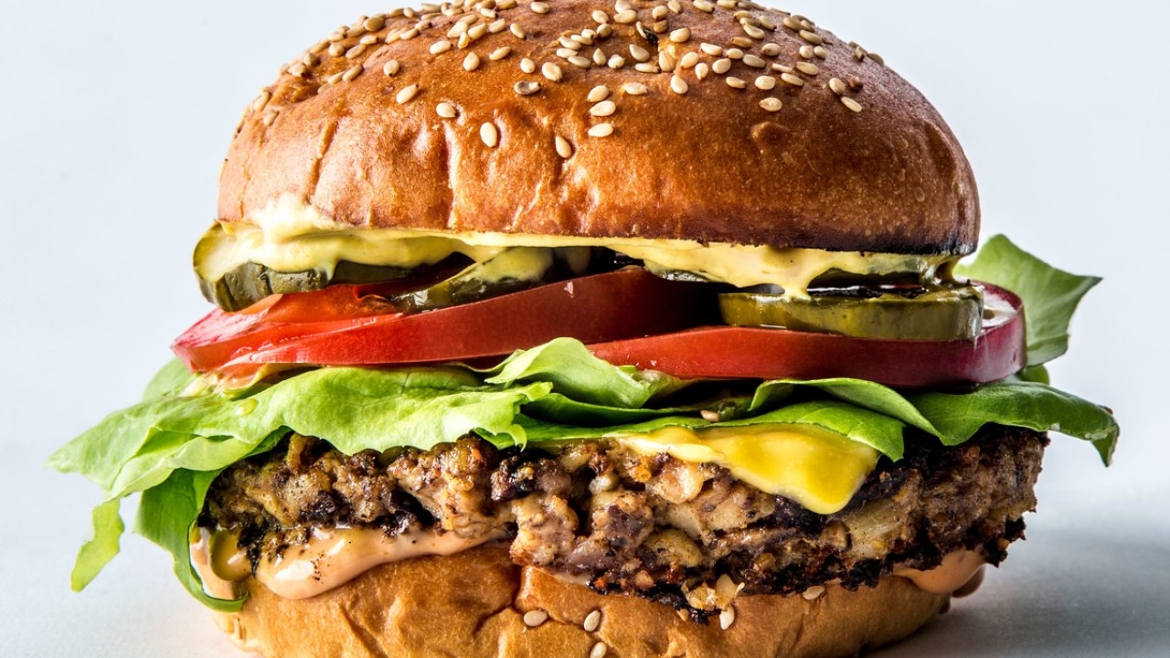 veggie burger