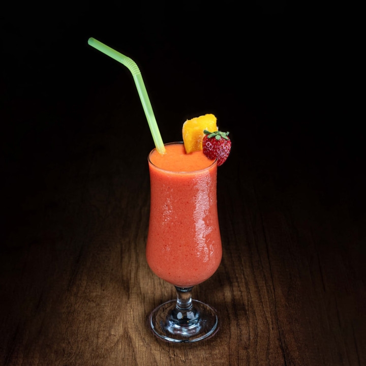 Mango and strawberry