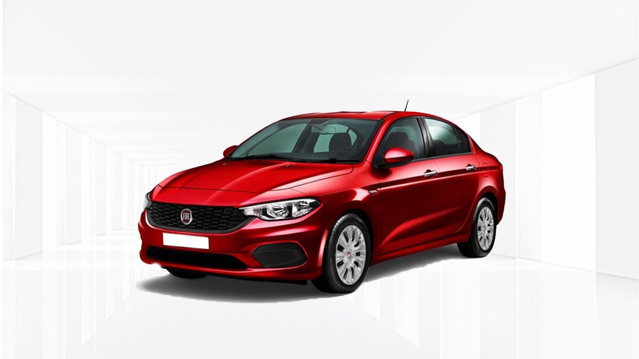 Fiat egea 2020 أحمر