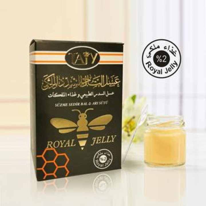 التاجي عسل السدر الملكي وغذاء الملكات 225 غرام
