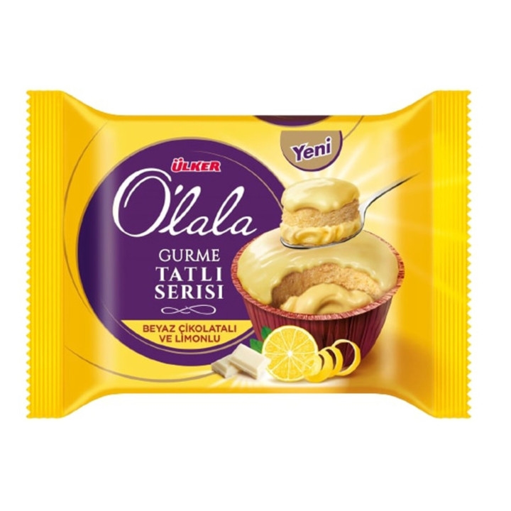 ÜLKER O’LALA BEYAZ ÇİKOLATALI VE LİMONLU 70 G