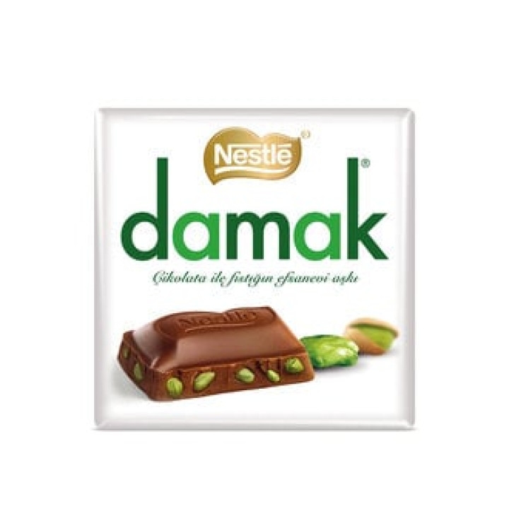 NESTLE DAMAK ANTEP FISTIKLI SÜTLÜ ÇİKOLATA 60 G