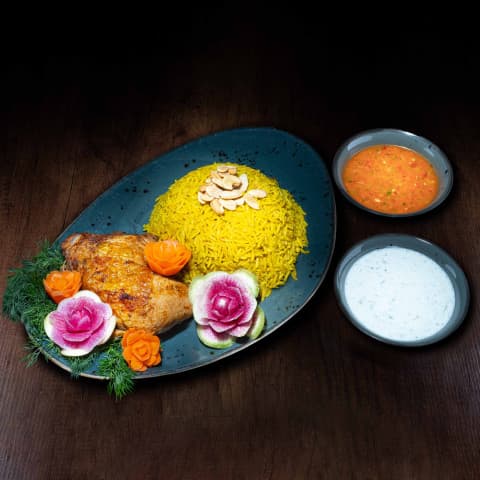 Kabsa with chicken