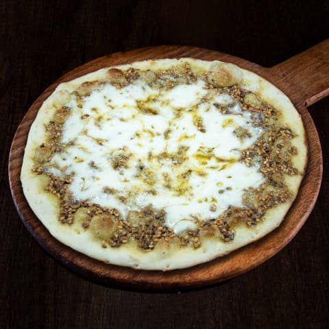 Kashkaval cheese with zater