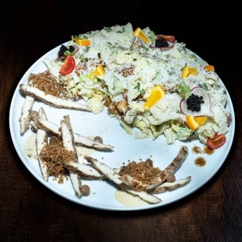 Chicken caesa salad