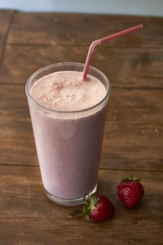 strawberry milkshake