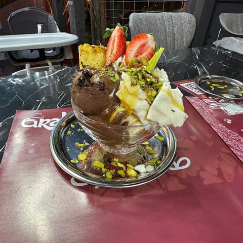 Nutella fruit salad